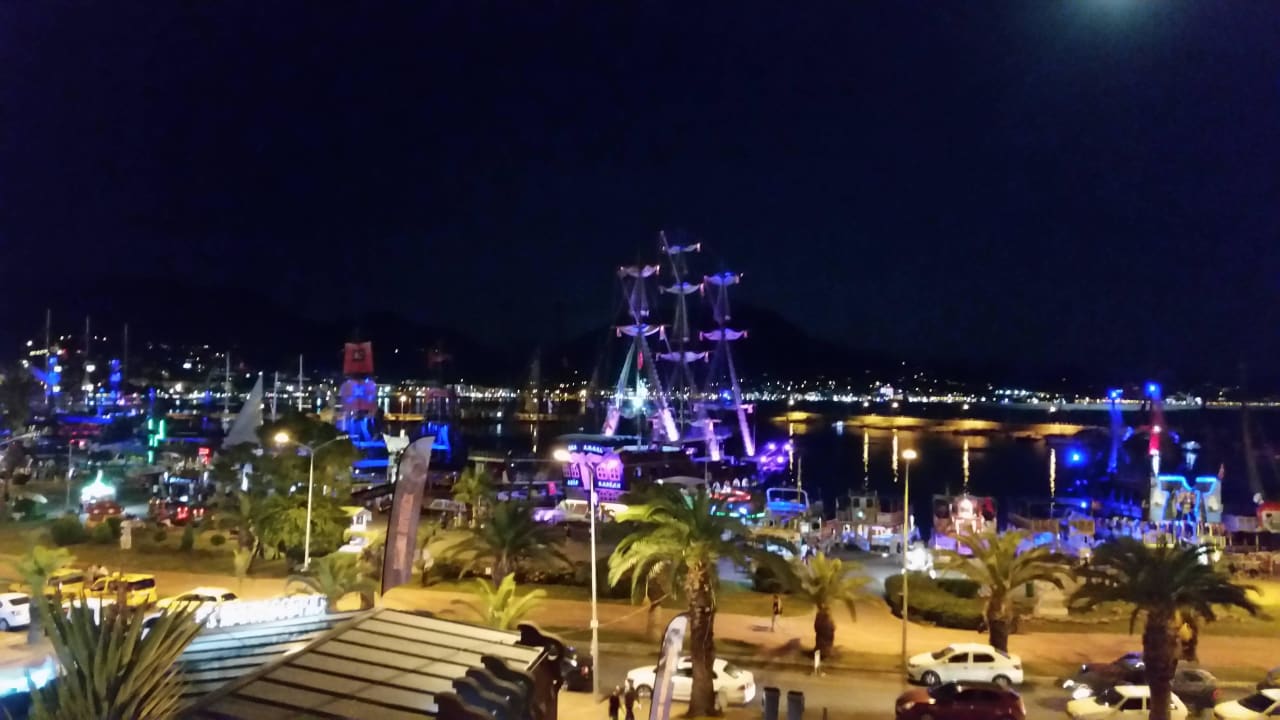 Alanya Hafen  Kleopatra Blue Hawai Hotel