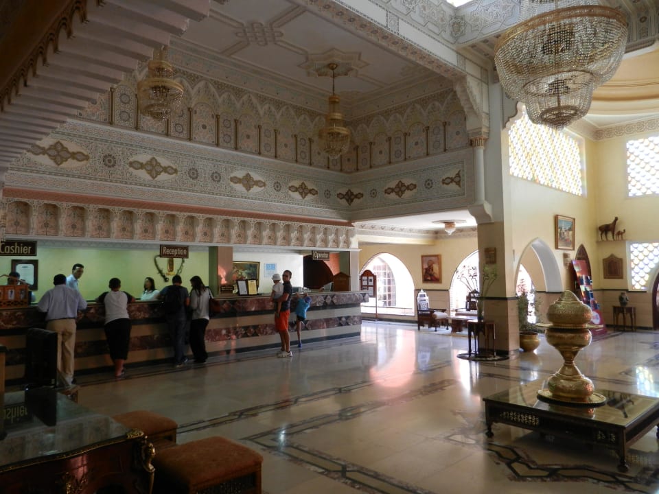 Rezeption Pickalbatros Alf Leila Wa Leila Resort - Neverland Hurghada