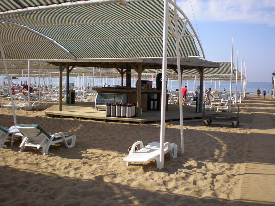 Strand mit Sonnenschutz Sunis Kumköy Beach Resort Hotel & Spa