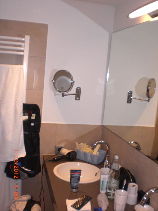 Grandsuite Badezimmer oben Suitenhotel Idyll Heckenrose