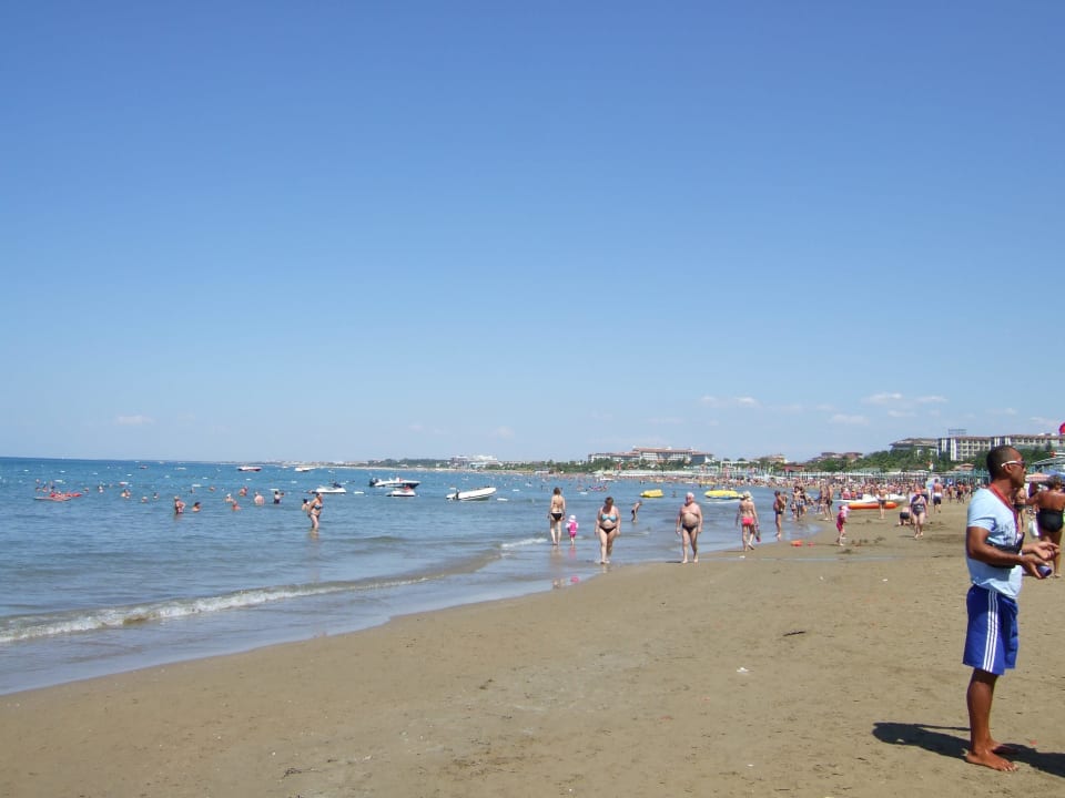 Blick am Strand entlang Sentido Trendy Verbena Beach