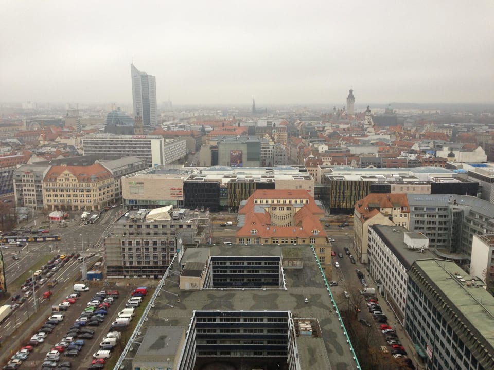 Ausblick aus dem Zimmer Hotel The Westin Leipzig