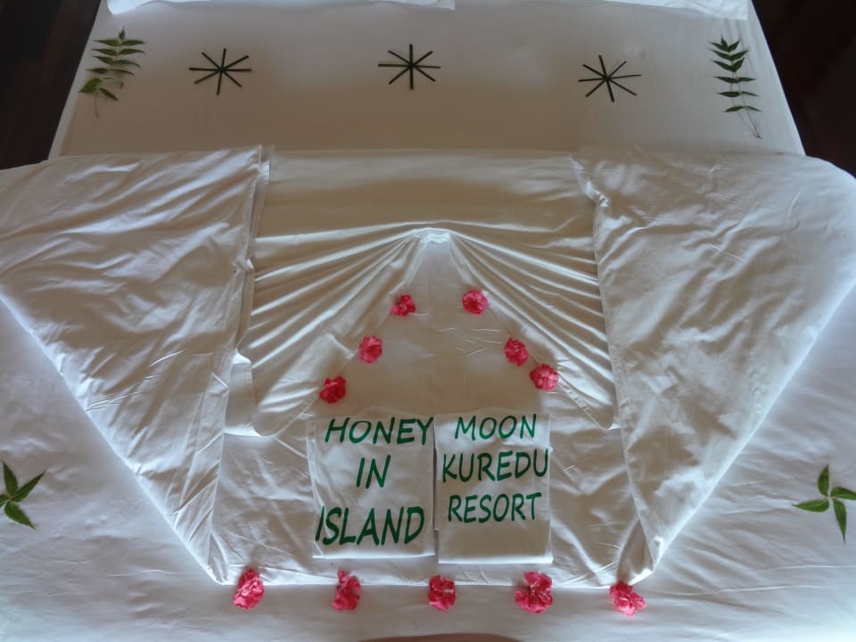 Überraschung Nr.2  im Zimmer Kuredu Island Resort & Spa
