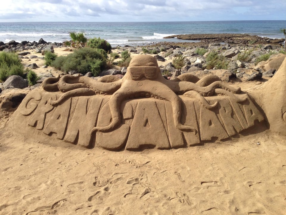 Neben dem Leuchtturm Hotel Riu Gran Canaria