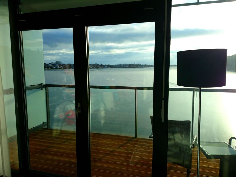 Lake from the room Hotel Mikołajki