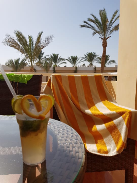 Auf dem Balkon Golden Beach Resort