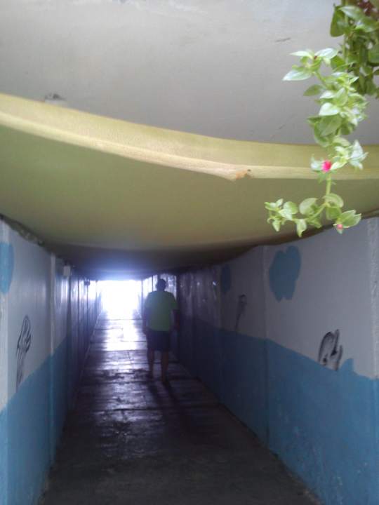 Durchgang zum strand Hotel Ideal Beach