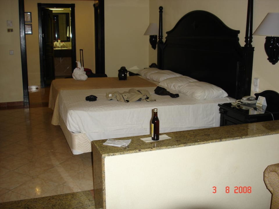 Geräumige Zimmer mit abgesetzten Lesebereich Hotel Riu Palace Punta Cana