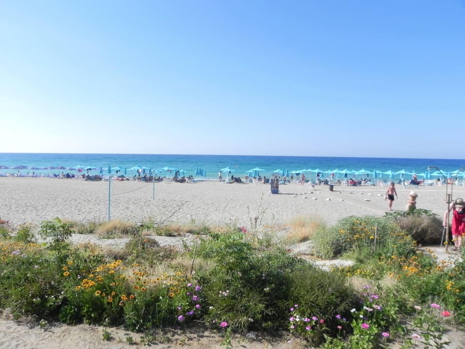 Schöner Ausblick vomn der Terrasse Golden Beach Rethymnon