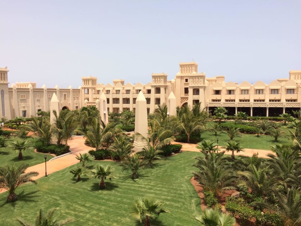 Blick vom Zimmer Hotel Riu Touareg