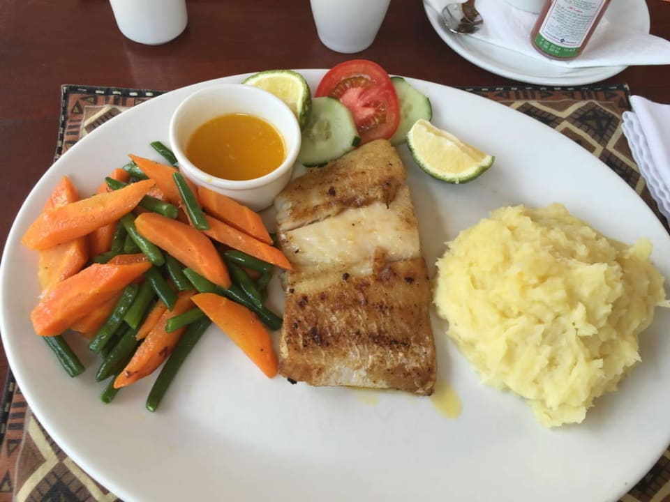 Leckerer Fisch The African Tulip Hotel