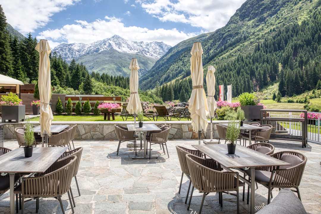 Gartenanlage Hotel Sonnblick