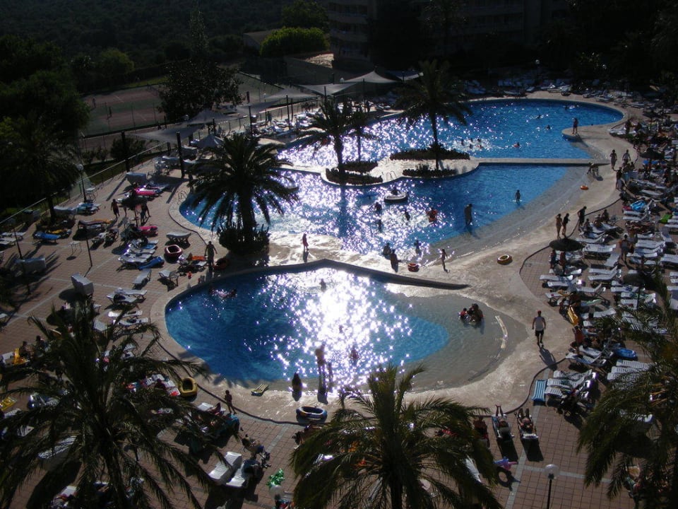 Poolanlage Hotel Club Cala Romani