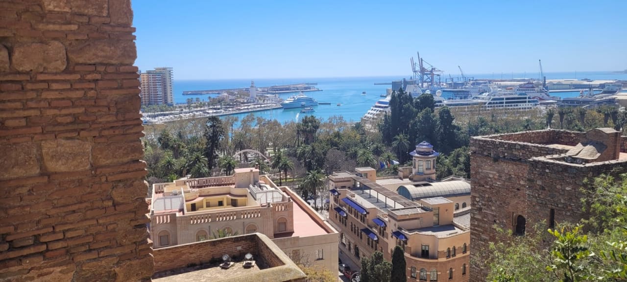 Ausblick Malaga Premium Hotel