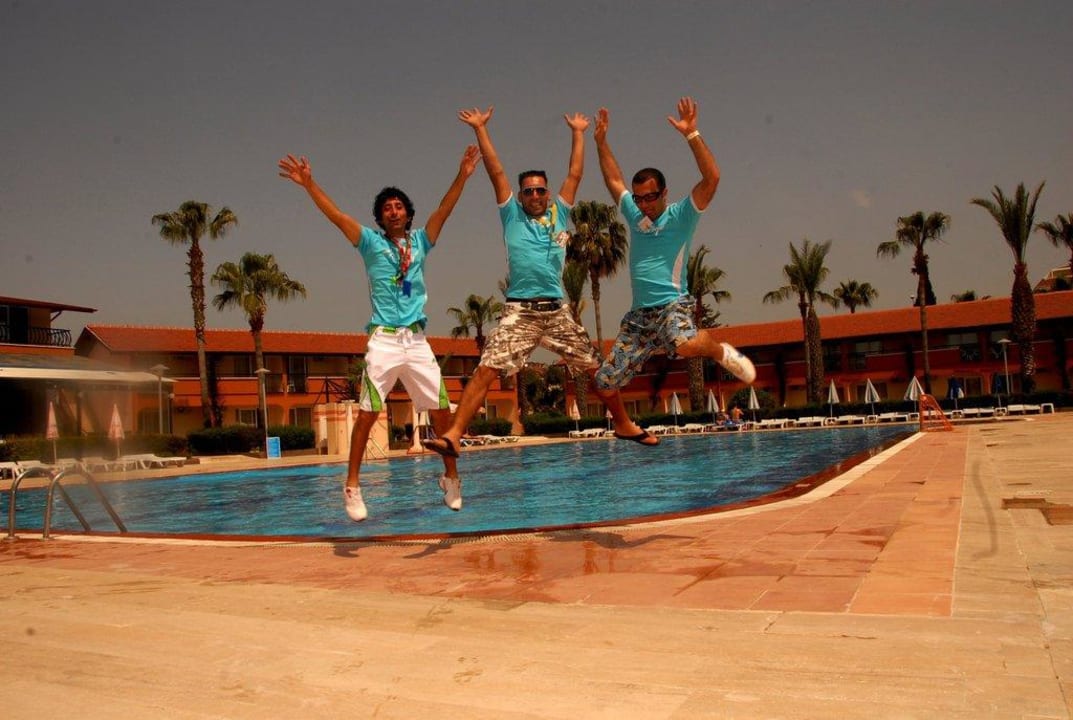 Crazy boys of oki doki Club Turtas Beach Hotel