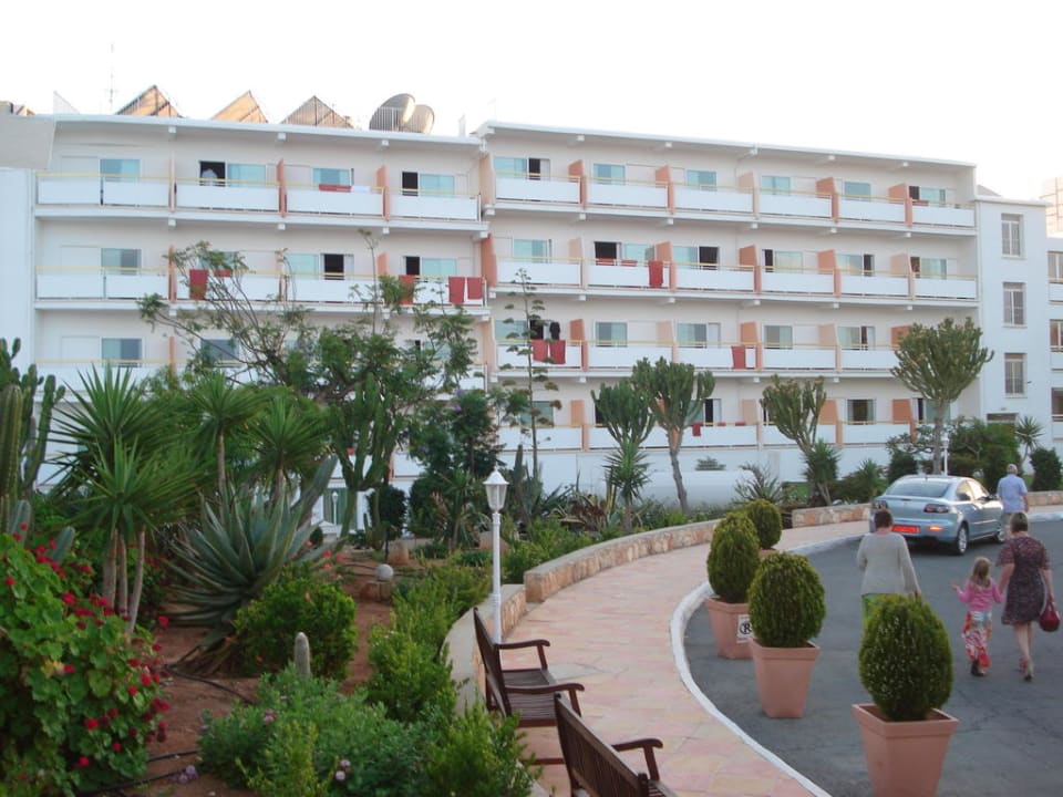 Sicht von der Lobby aufs Hotel Asterias Beach