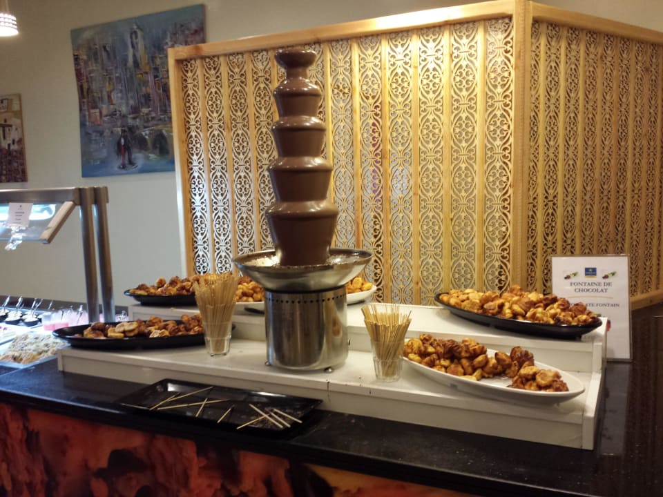 Schokoladenbrunnen  Iberostar Waves Founty Beach