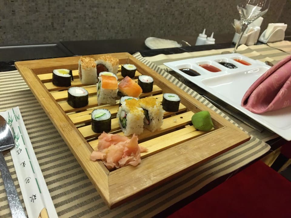 Sushi, war nicht sehr gut und sehr frisch Hotel Delphin Imperial