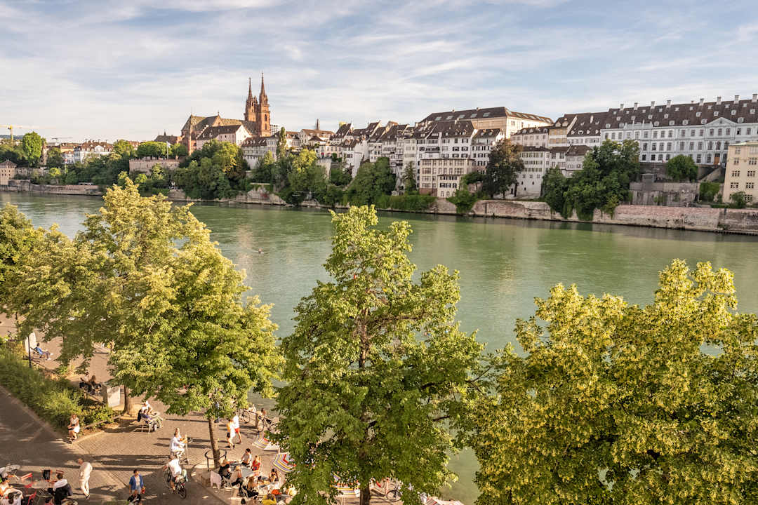 Außenansicht Hotel Krafft Basel