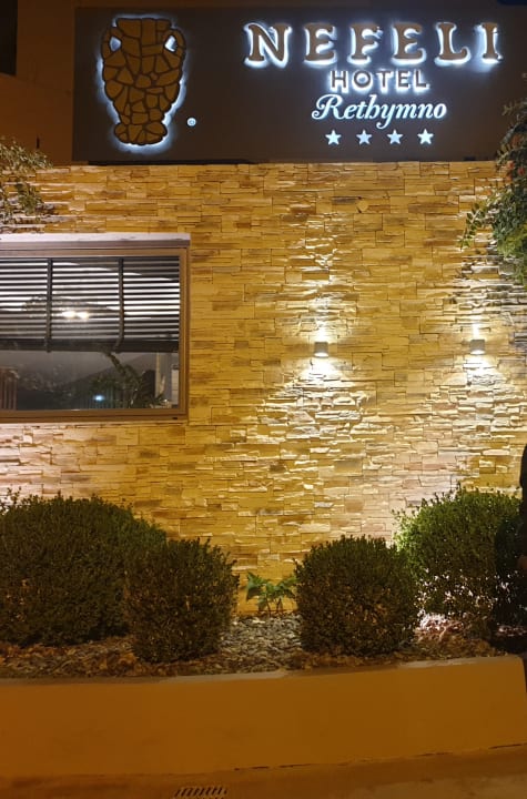 Außenansicht Nefeli Hotel Rethymno