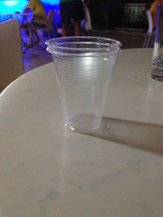 Getränkebecher auch für Bier Club Hotel Mirabell