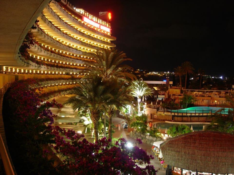 Ausblick vom Balkon (Nachts) Gloria Palace San Agustin Thalasso & Hotel