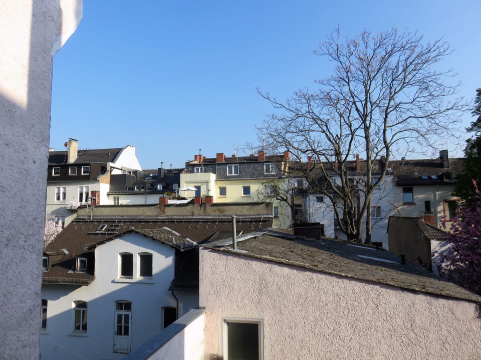 Ausblick von Zimmer #23 Hotel Aurora