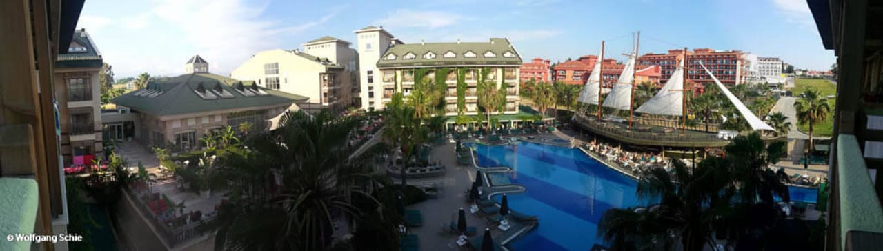 Ausblick vom Balkon Can Garden Resort