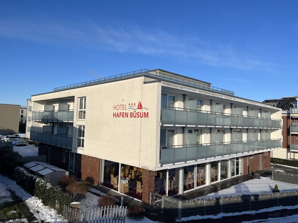 Außenansicht Hotel Hafen Büsum