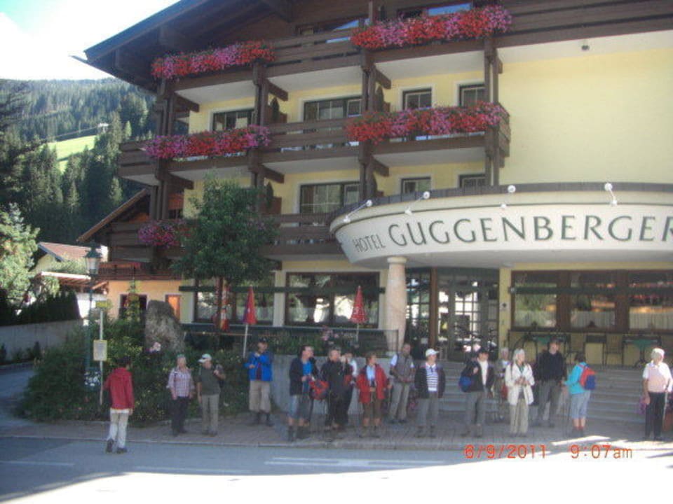 Hotel Guggenberger, Eingang Hotel Guggenberger