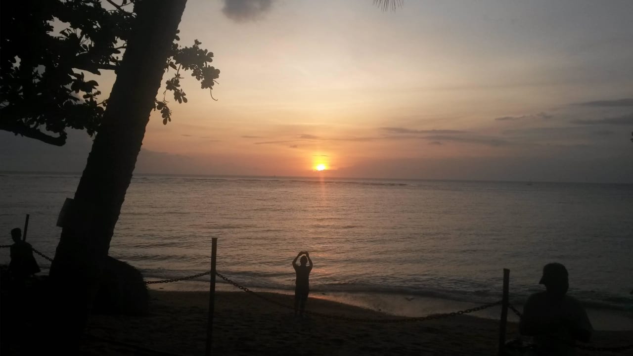Sonnenuntergang Kila Senggigi Beach Lombok