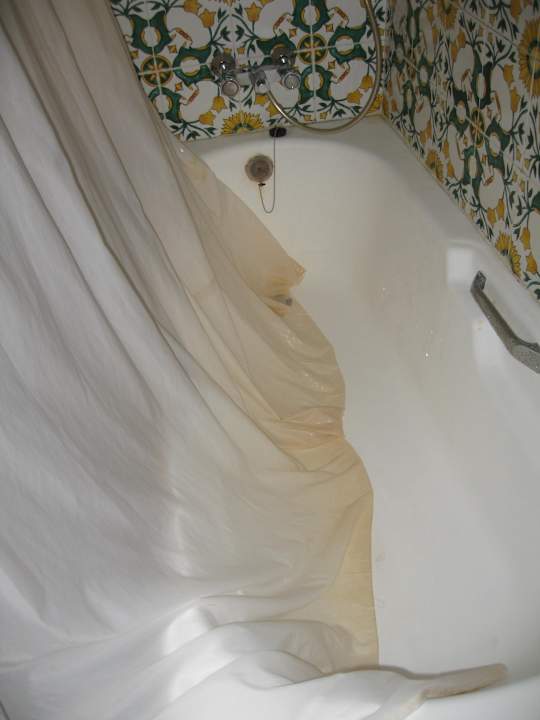 Das war unsere Duschmöglichkeit Alassio Hotel and Thalasso