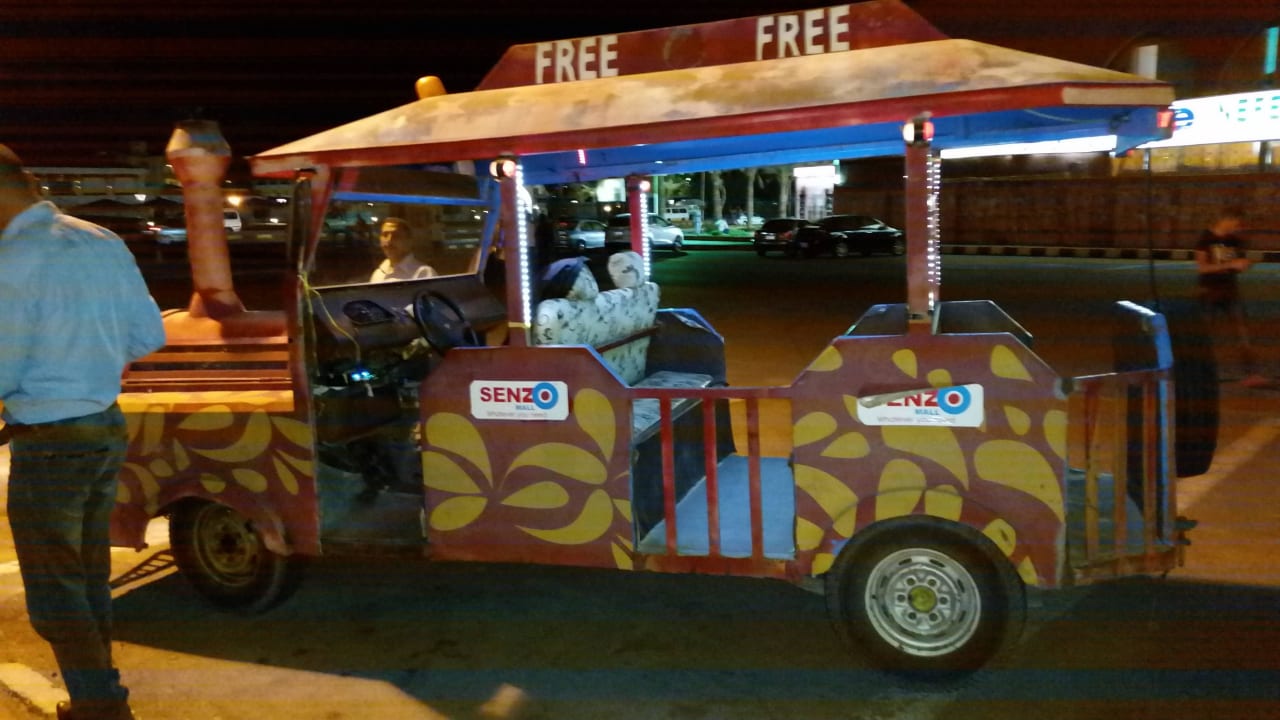 Shuttleservice zur Senzomall  Pickalbatros Alf Leila Wa Leila Resort - Neverland Hurghada