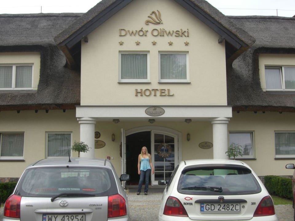 Eingang Hotel Dwor Oliwski