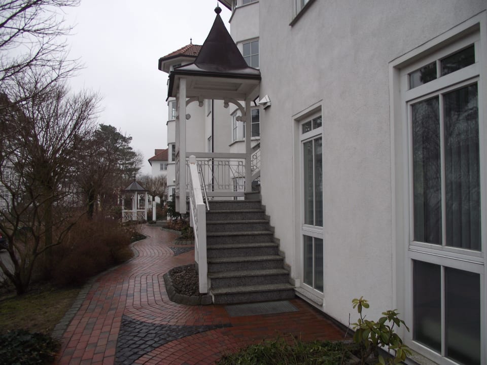 Eingang Hotel Binz Feriendomizil