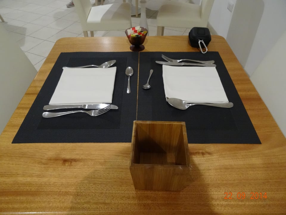 Schön gedeckt Hotel Dolce Vita