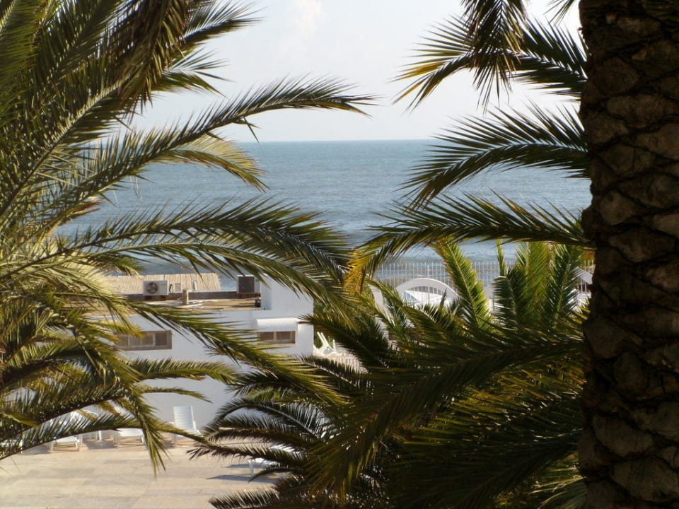 Blick vom Balkon Hotel El Mouradi Port El Kantaoui
