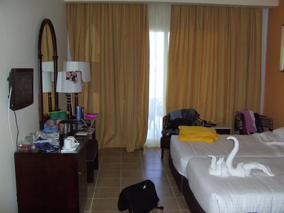 Schwanfamilie Coral Sun Beach