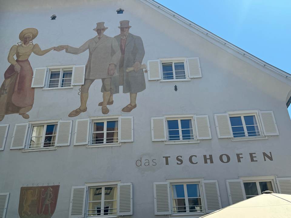 Außenansicht das TSCHOFEN Hotel