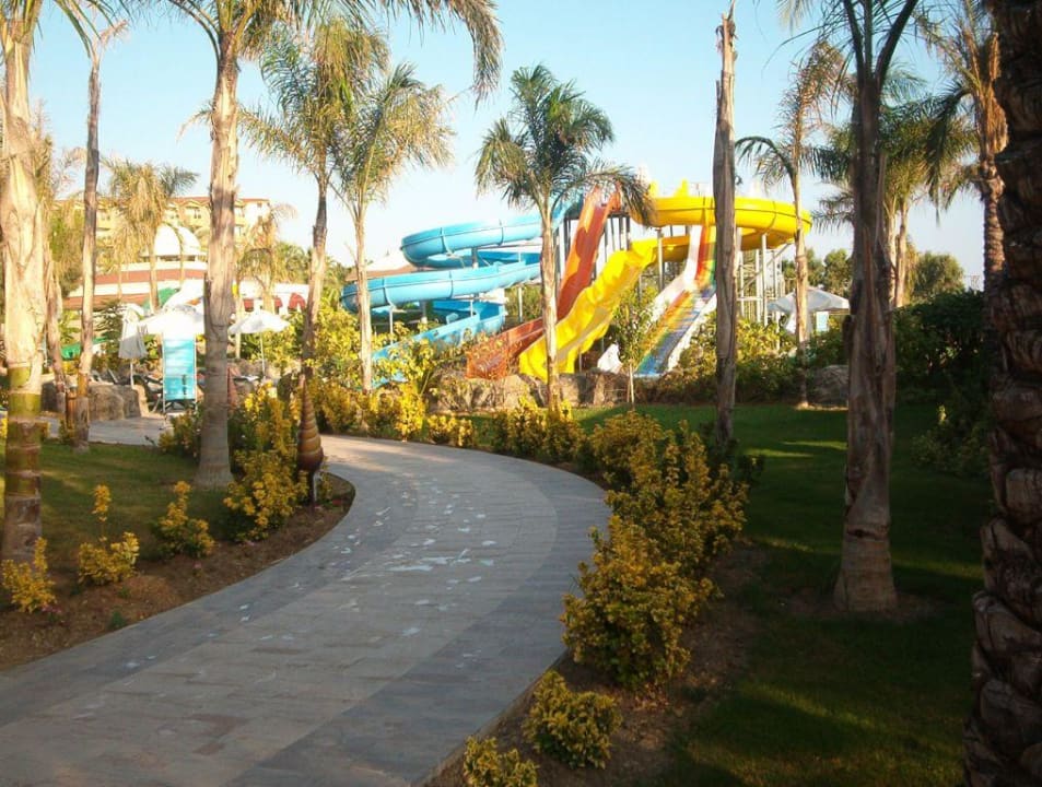 Pool mit Rutschen Sunis Kumköy Beach Resort Hotel & Spa