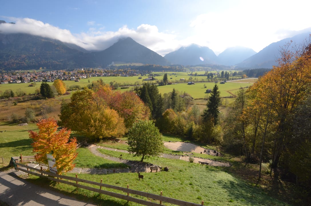 Ausblick Naturhotel Café Waldesruhe