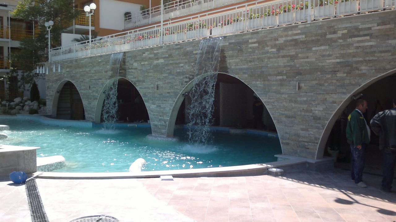 Der Pool ist fertig Nessebar Beach Hotel