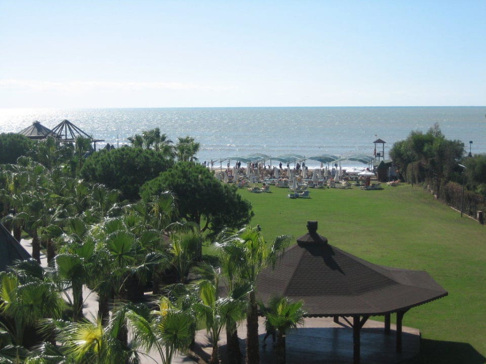 Blick von der Barterrasse Papillon Zeugma Relaxury