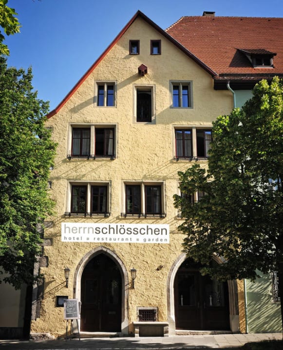 Ansicht von der Herrngasse Hotel Herrnschlösschen