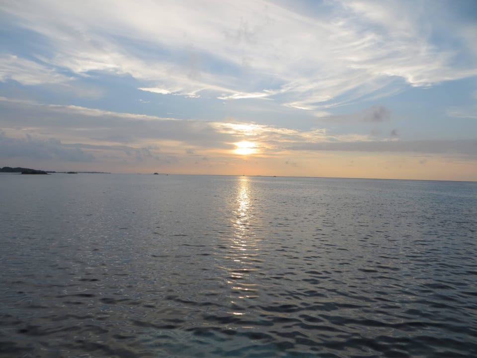 Sonnenuntergang am Strand in Bildern Adaaran Select Hudhuran Fushi - Premium All Inclusive