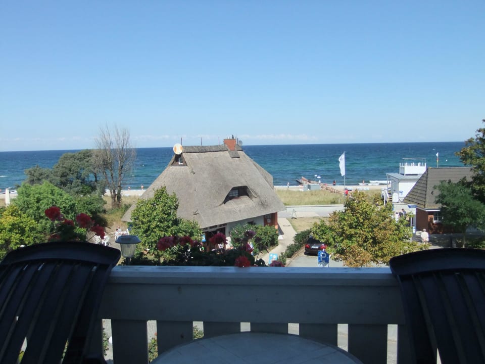 &quot;Blick vom Balkon zur Ostsee&quot; Pension WOTAN (Kühlungsborn