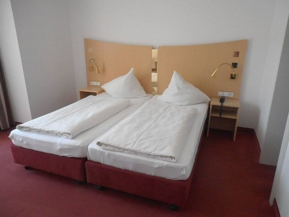 Das Doppelbett City Hotel Garni