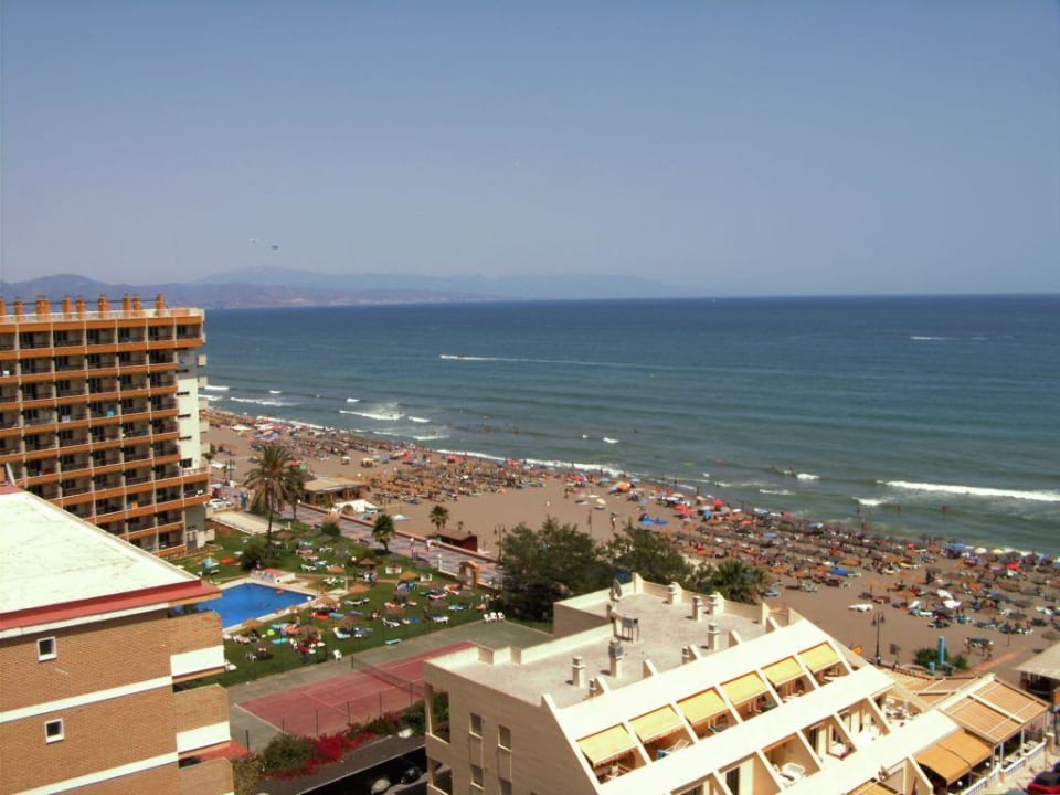 Blick vom Zimmer auf den Strand Hotel Riu Nautilus - Adults only