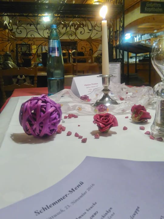 Tischgedeck Schwarzwaldhotel Ruhbühl