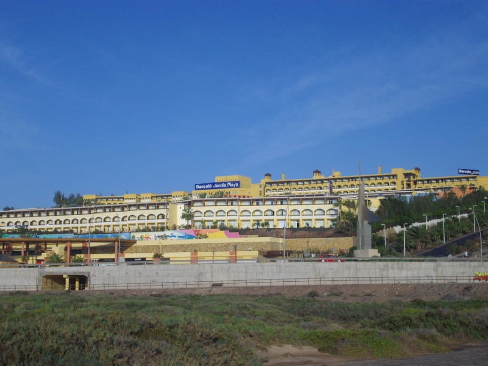 Hotelansicht vom Strand Occidental Jandía Playa